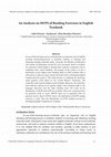 Research paper thumbnail of An Analysis on HOTS of Reading Exercises in English Textbook