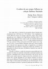 Research paper thumbnail of A ordem de um tempo: folhetos na coleção Barbosa Machado