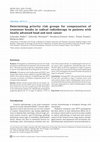 Research paper thumbnail of Determining priority risk groups for compensation of treatment breaks in radical radiotherapy in patients with locally advanced head and neck cancer