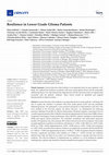 Research paper thumbnail of Resilience in Lower Grade Glioma Patients