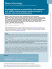 Research paper thumbnail of Intracranial injection of natural killer cells engineered with a HER2-targeted chimeric antigen receptor in patients with recurrent glioblastoma