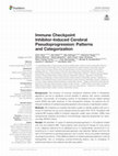 Research paper thumbnail of Immune Checkpoint Inhibitor-Induced Cerebral Pseudoprogression: Patterns and Categorization