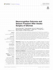 Research paper thumbnail of Neurocognitive Outcome and Seizure Freedom After Awake Surgery of Gliomas