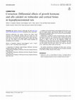 Research paper thumbnail of Correction: Differential effects of growth hormone and alfa calcidol on trabecular and cortical bones in hypophysectomized rats