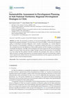 Research paper thumbnail of Sustainability Assessment in Development Planning in Sub-National Territories: Regional Development Strategies in Chile