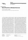 Research paper thumbnail of Brain Plasticity in Multiple Sclerosis