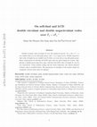 Research paper thumbnail of On self-dual and LCD double circulant and double negacirculant codes over Fq+uFq$\mathbb {F}_{q}+u\mathbb {F}_{q}$