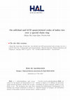 Research paper thumbnail of On self-dual and LCD quasi-twisted codes of index two over a special chain ring