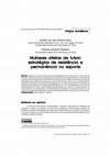 Research paper thumbnail of Mulheres atletas de futsal: estratégias de resistência e permanência no esporte