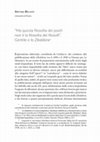 Research paper thumbnail of «Ma questa filosofia dei poeti non è la filosofia dei filosofi». Giovanni Gentile e lo Zibaldone