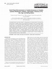 Research paper thumbnail of Solid Phase Microextraction of Volatile Emissions of Ceratitis capitata (Wiedemann) (Diptera: Tephritidae): Influence of Fly Sex, Age, and Mating Status