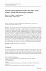 Research paper thumbnail of Fracture in three-dimensional random fuse model: recent advances through high-performance computing