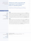 Research paper thumbnail of Telomerase activity associated with progression of cervical lesions in a group of Colombian patients