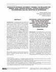 Research paper thumbnail of Niveles de estradiol en niños y jóvenes y su relación con género, edad, presión arterial, lípidos plasmáticos y polimorfismo XbaI del receptor de estrógenos