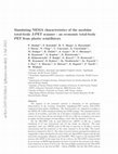 Research paper thumbnail of Simulating NEMA characteristics of the modular total-body J-PET scanner—an economic total-body PET from plastic scintillators