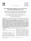 Research paper thumbnail of The intrahepatic biliary epithelium is a target of the growth hormone/insulin-like growth factor 1 axis