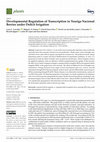 Research paper thumbnail of Developmental Regulation of Transcription in Touriga Nacional Berries under Deficit Irrigation