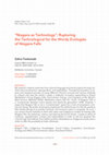 Research paper thumbnail of "Niagara as Technology": Rupturing the Technological for the Wordy Ecologies of Niagara Falls