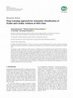 Research paper thumbnail of Deep Learning Approach for Automatic Classification of Ocular and Cardiac Artifacts in MEG Data