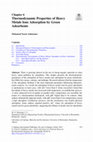 Research paper thumbnail of Thermodynamic Properties of Heavy Metals Ions Adsorption by Green Adsorbents