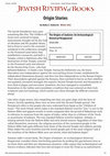 Research paper thumbnail of Malka Simkovich, "Origin Stories" (Review of Yonatan Adler, The Origins of Judaism). In: Jewish Review of Books, Winter 2024