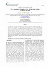 Research paper thumbnail of The Variation of Ionospheric TEC During Solar Eclipse on March 20, 2015