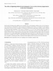 Research paper thumbnail of The effect of lightning-induced electromagnetic waves on the electron temperatures in the lower ionosphere