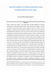 Research paper thumbnail of INSTITUIÇÕES INTERNACIONAIS COM COMPETÊNCIAS NO MAR