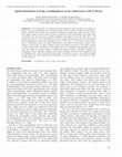 Research paper thumbnail of Spatial distribution of living coccolithophores along an east- west transect in the subtropical South Atlantic