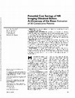 Research paper thumbnail of Potential cost savings of MR imaging obtained before arthroscopy of the knee: evaluation of 50 consecutive patients