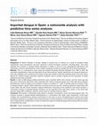 Research paper thumbnail of Imported dengue in Spain: a nationwide analysis with predictive time series analyses