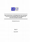 Research paper thumbnail of The Potential Contribution of Natural Gas to Sustainable Development in South Eastern Europe