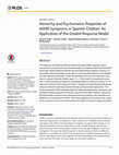 Research paper thumbnail of Hierarchy and Psychometric Properties of ADHD Symptoms in Spanish Children: An Application of the Graded Response Model