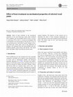 Research paper thumbnail of Effect of Heat Treatment on Mechanical Properties and Surface Roughness of Aluminum Alloy 601