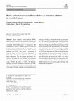 Research paper thumbnail of Hairy cationic nanocrystalline cellulose as retention additive in recycled paper