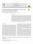 Research paper thumbnail of Estimating fractal dimension of microalgal flocs through confocal laser scanning microscopy and computer modelling