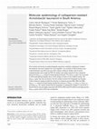 Research paper thumbnail of Molecular epidemiology of carbapenem-resistant Acinetobacter baumannii in South America