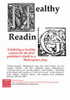 Research paper thumbnail of Healthy Reading Exhibition