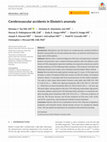 Research paper thumbnail of Cerebrovascular accidents in Ebstein’s anomaly