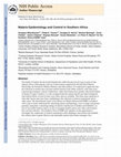 Research paper thumbnail of Malaria epidemiology and control in Southern Africa