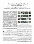 Research paper thumbnail of Patch-Based Discriminative Learning for Remote Sensing Scene Classification