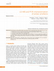 Research paper thumbnail of LC-MS and FT-IR characterization of amber artifacts