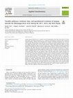 Research paper thumbnail of Variable pathways, residence time, and geochemical evolution of seepage beneath the Mississippi River levee during the 2011, 2015, and 2016 floods