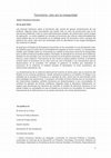 Research paper thumbnail of Terrorismo: otra vez la inseguridad