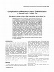 Research paper thumbnail of Complications of pediatric cardiac catheterization: A review in the current era