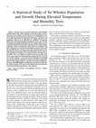 Research paper thumbnail of A Statistical Study of Sn Whisker Population and Growth During Elevated Temperature and Humidity Tests