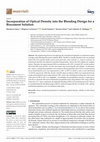 Research paper thumbnail of Incorporation of Optical Density into the Blending Design for a Biocement Solution