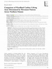 Research paper thumbnail of Comparison of Woodland Caribou Calving Areas Determined by Movement Patterns Across Northern Ontario