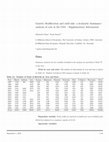 Research paper thumbnail of Genetic modification and yield risk: A stochastic dominance analysis of corn in the USA