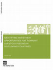 Research paper thumbnail of Identifying Investment Opportunities for Ruminant Livestock Feeding in Developing Countries